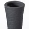 Contemporary Ceramic Textured Slim Hourglass Shape Table Vase Flower Holder